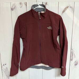 The North Face Apex Softshell Jacket Women’s Medium Dark Burgundy EUC
